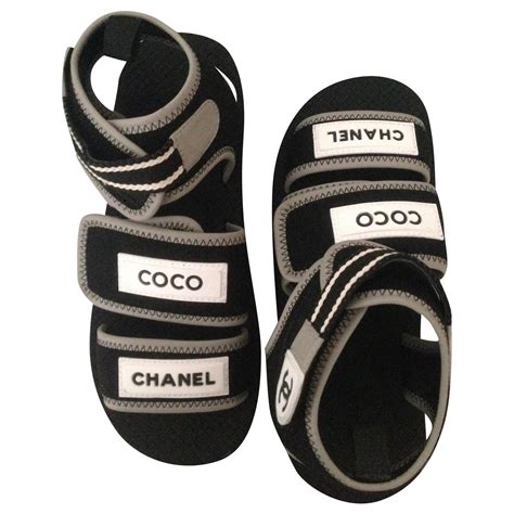 sandales chanel 2020 scratch|authentic chanel sandals.